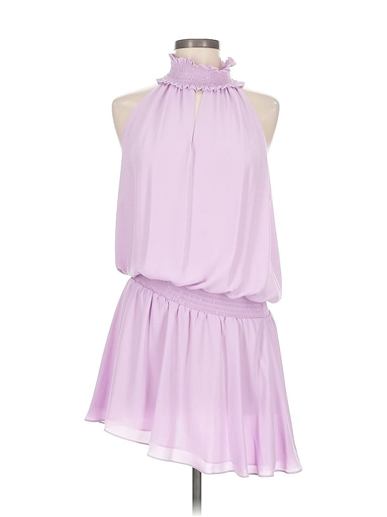 Pre-owned Amanda Uprichard Cocktail Dress In Purple