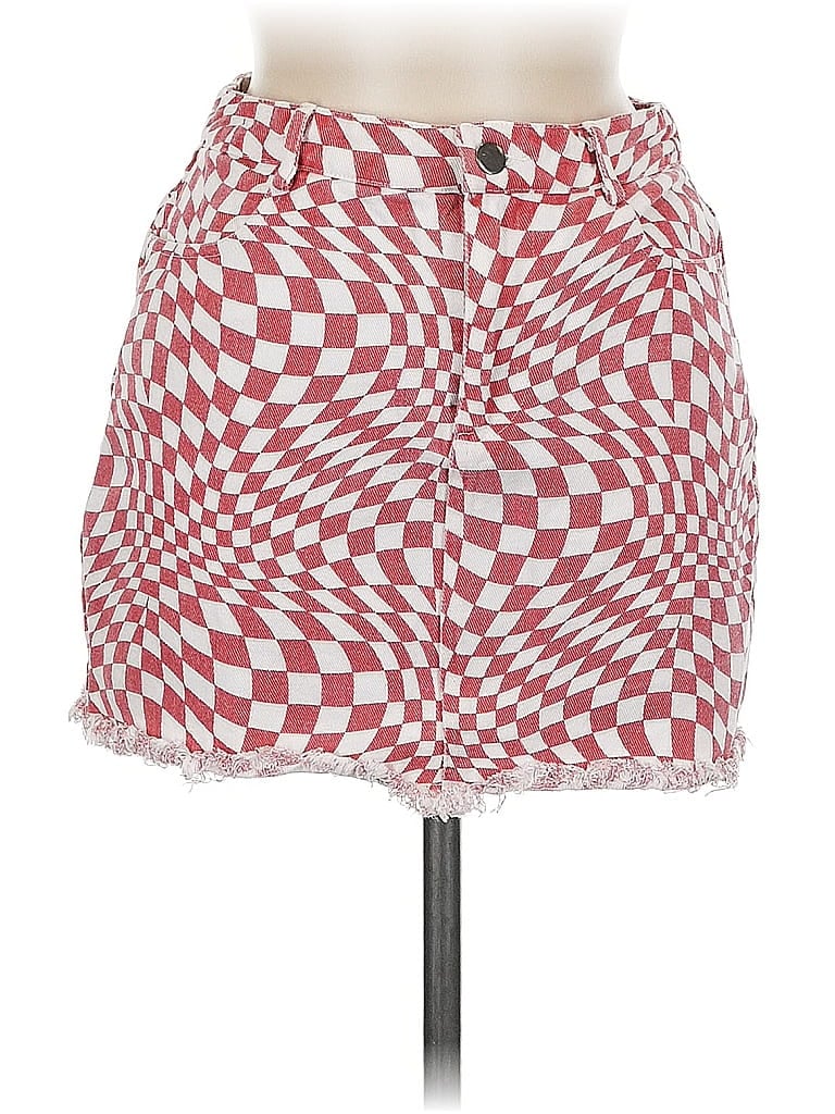Pre-owned Le Lis Casual Skirt In Red