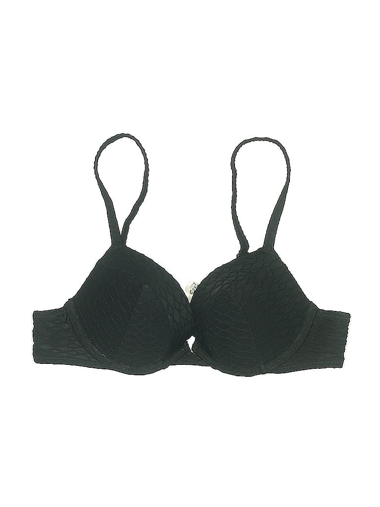 Pre-owned Unbranded Swimsuit Top Black Swimwear