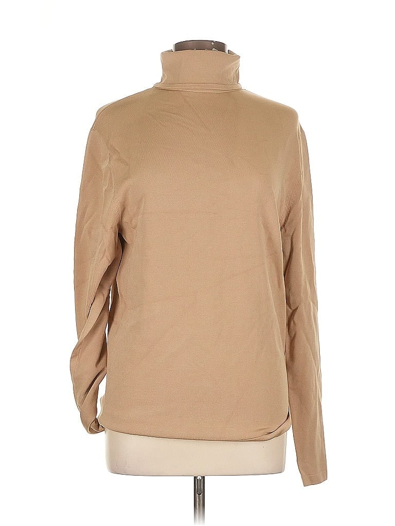 Pre-owned Ser.o.ya Turtleneck Sweater In Brown