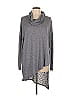 Lovemarks Gray Long Sleeve Turtleneck Size L - photo 1