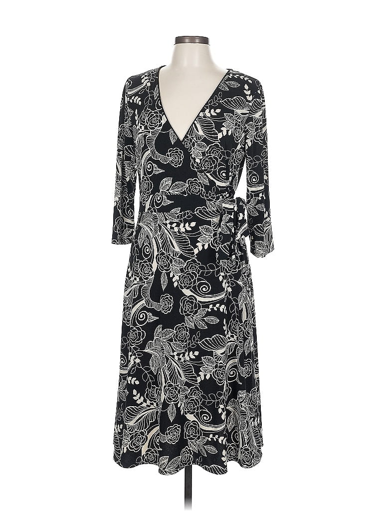 Pre-owned Apt. 9 Casual Dress In Black