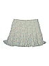 Dress Forum 100% Polyester Hearts Blue Green Skort Size L - photo 1