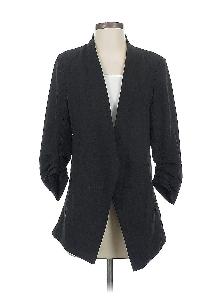 Pre-owned Rachel Zoe Blazer Jacket In Black
