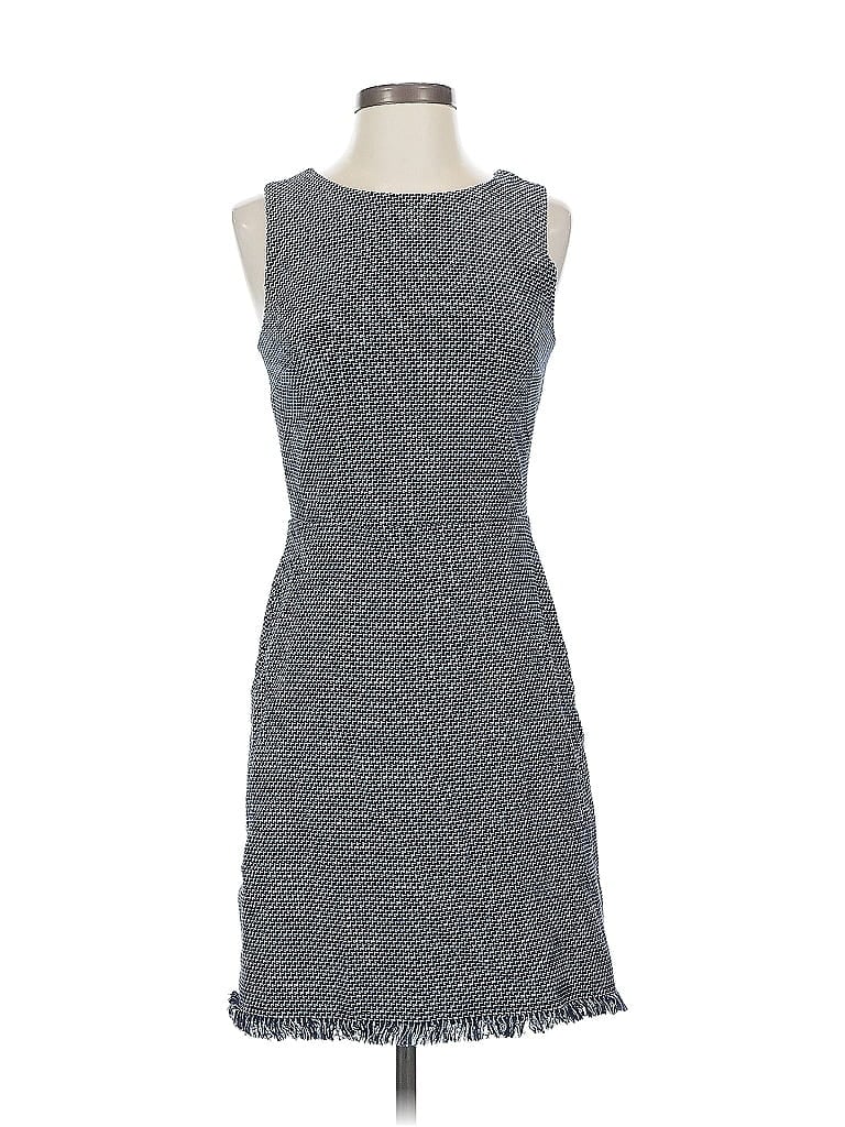 Pre-owned Ann Taylor Loft Casual Dress In Gray
