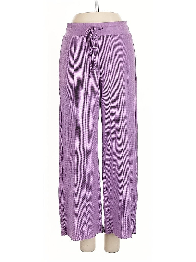 Pre-owned Michael Stars Casual Pants In Purple