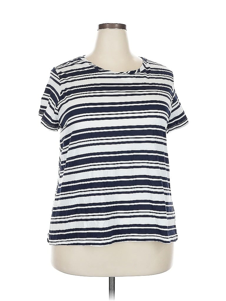 CATO Pre-owned Short Sleeve T-shirt In Blue