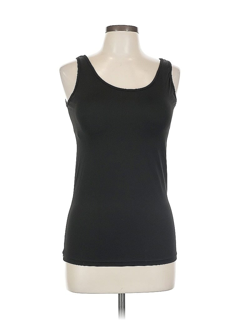 Pre-owned Unbranded Tank Top Black Strapless Neckline Tops