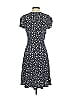 Leota Polka Dots Blue Casual Dress Size S (petite) - photo 2
