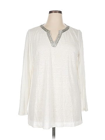 Chico's Long Sleeve Blouse (view 1)