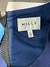 Milly Solid Blue Cocktail Dress Size 6 - photo 7