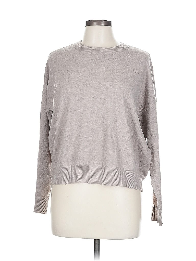 Pre-owned T Tahari Pullover Sweater In Brown