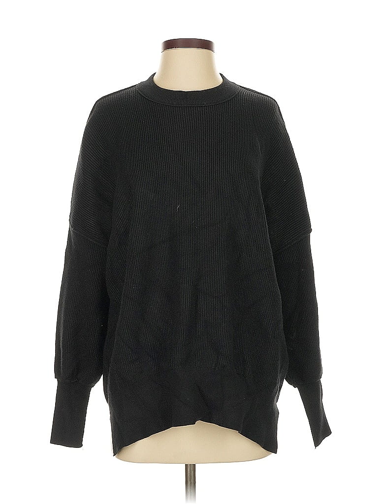Pre-owned Unbranded Pullover Sweater In Black