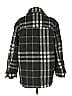H&M 100% Polyester Plaid Gray Coat Size XS - photo 2