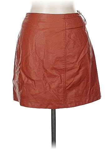 Free People Faux Leather Skirt (view 2)