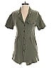Madewell 100% Cotton Green Romper Size XXS - photo 1