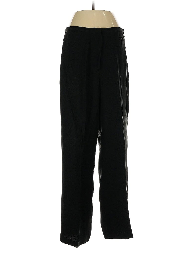 Pre-owned Eileen Fisher Track Pants In Black