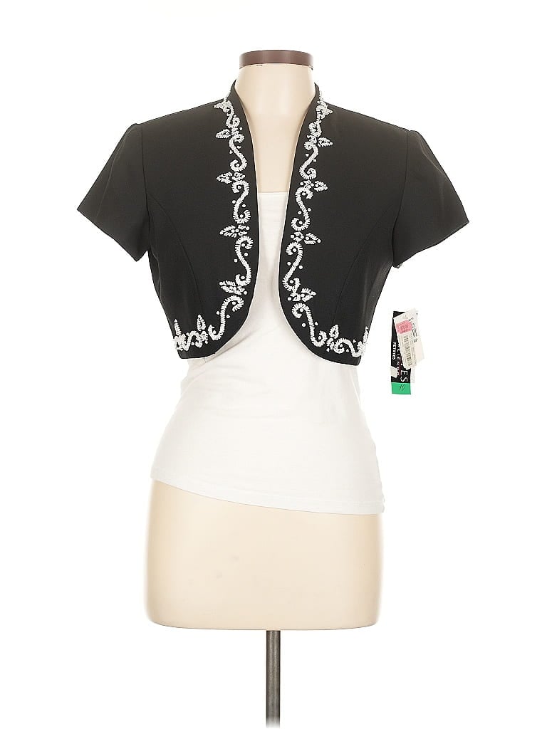 J.r. Nites By Caliendo Cardigan Sweater In Black