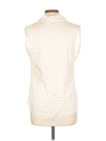 Elie Tahari Sleeveless Button-Down Shirt (view 2)