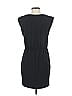 Halston Heritage Solid Black Casual Dress Size S - photo 2