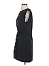 Halston Heritage Solid Black Casual Dress Size S - photo 5