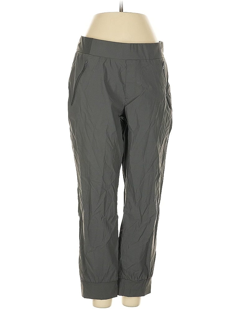 Pre-owned Eddie Bauer Active Pants In Gray