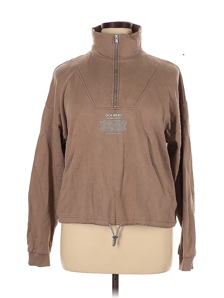 Pre-owned Copenhagen Cartel Sweatshirt In Brown