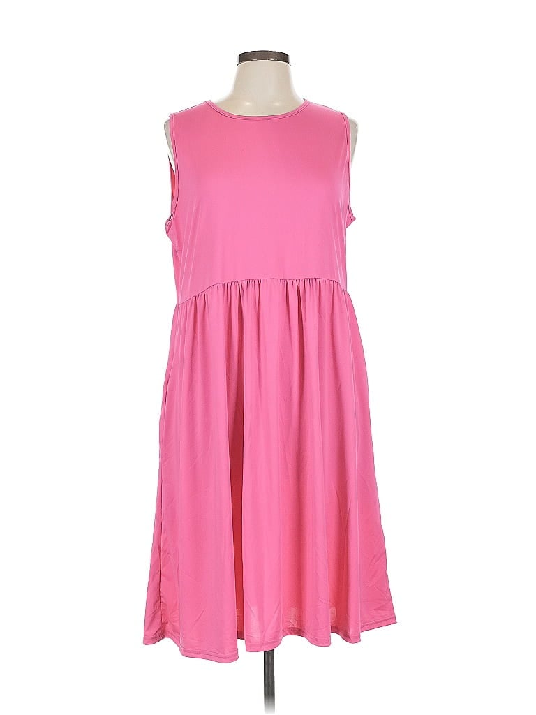 Unbranded Casual Dress In Pink