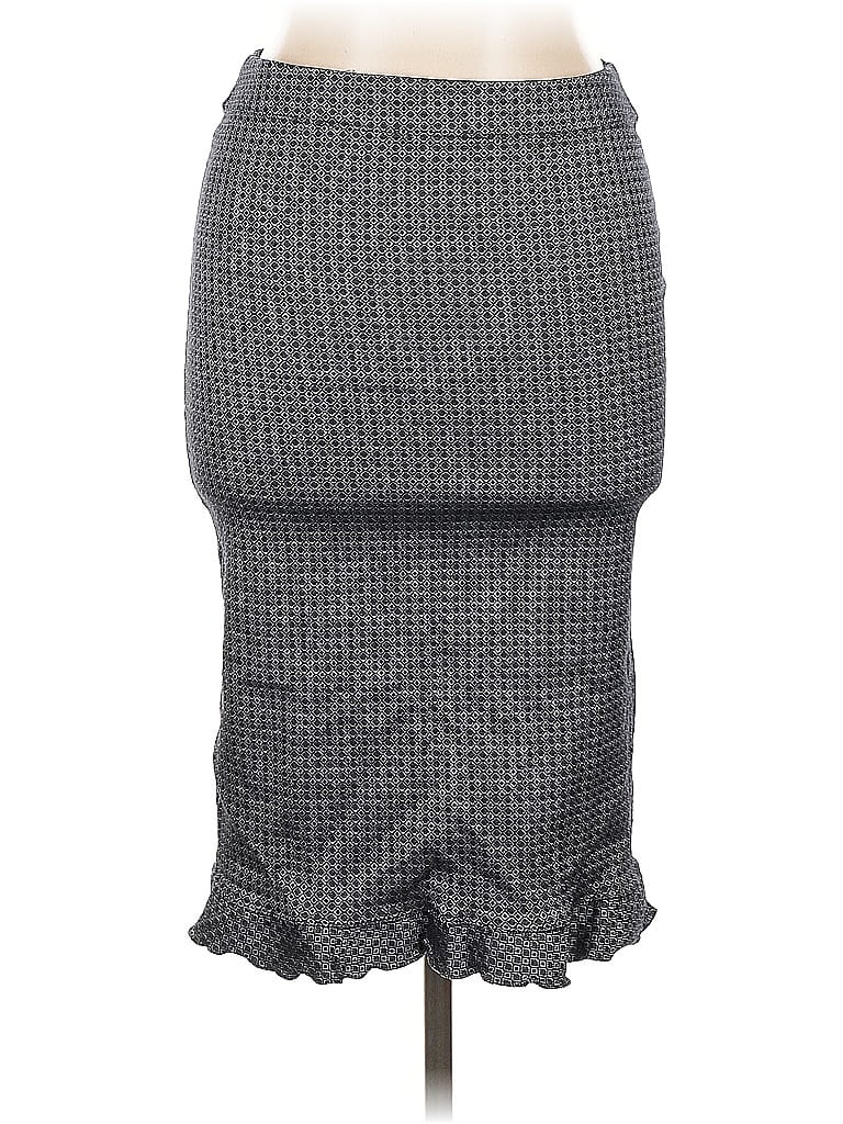 Pre-owned Max Studio Formal Skirt In Gray