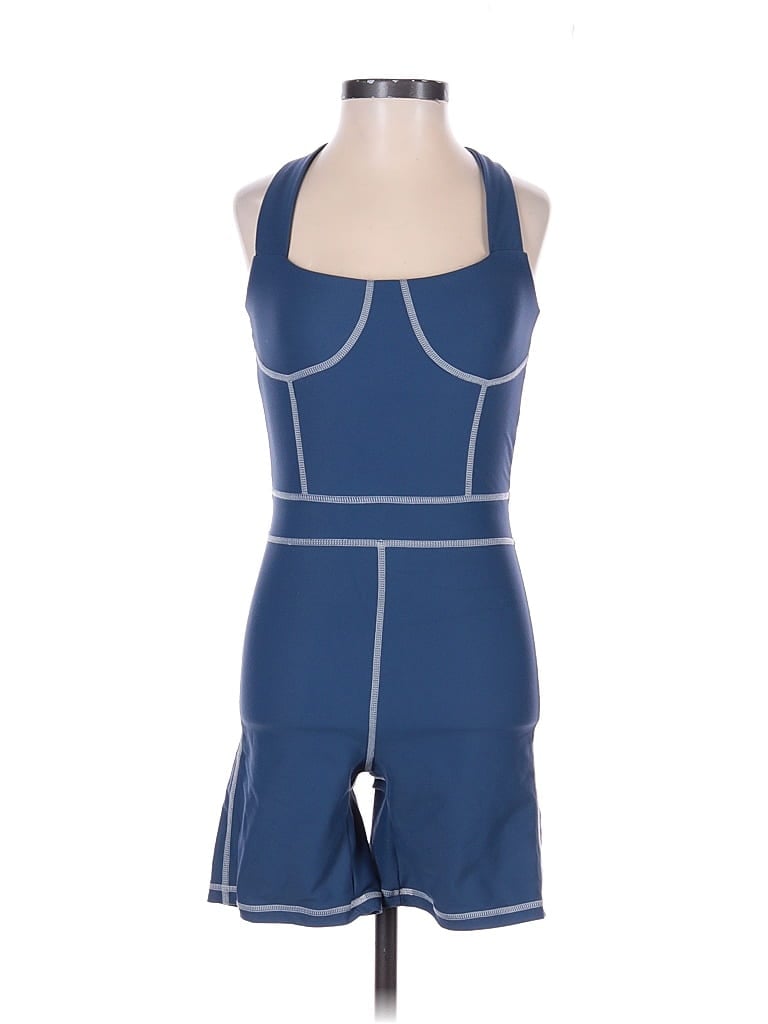 Pre-owned Weworewhat Romper In Blue