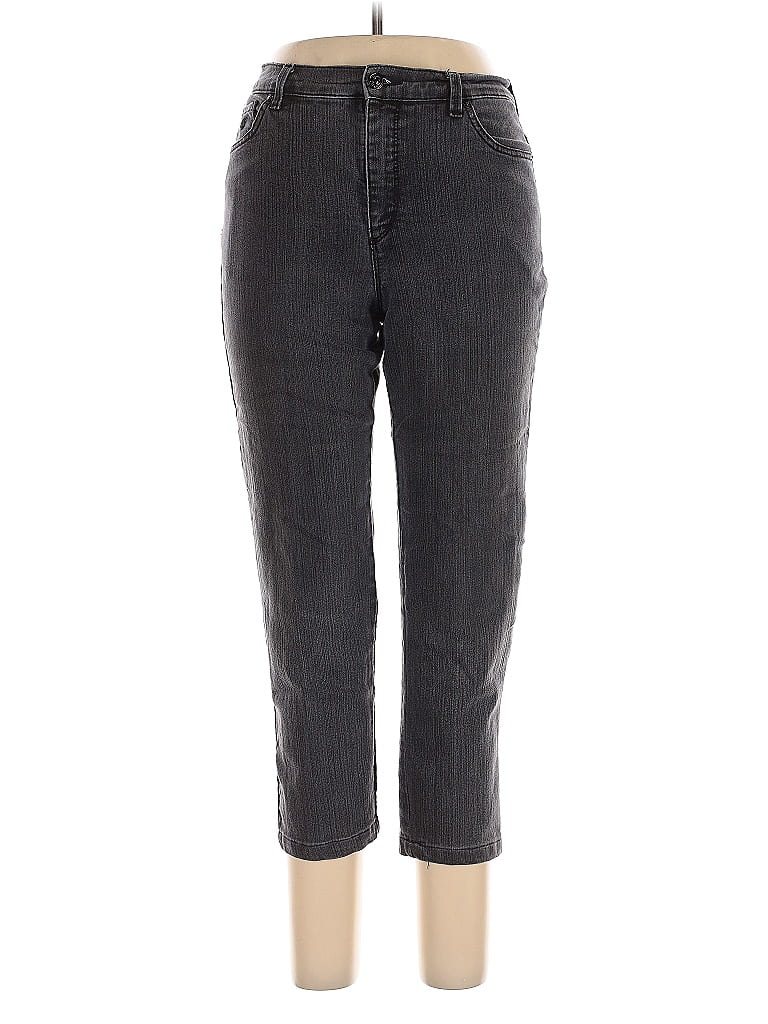 Pre-owned Gloria Vanderbilt Jeans In Gray