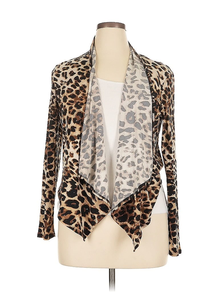 Pre-owned Clara Sun Woo Kimono In Brown