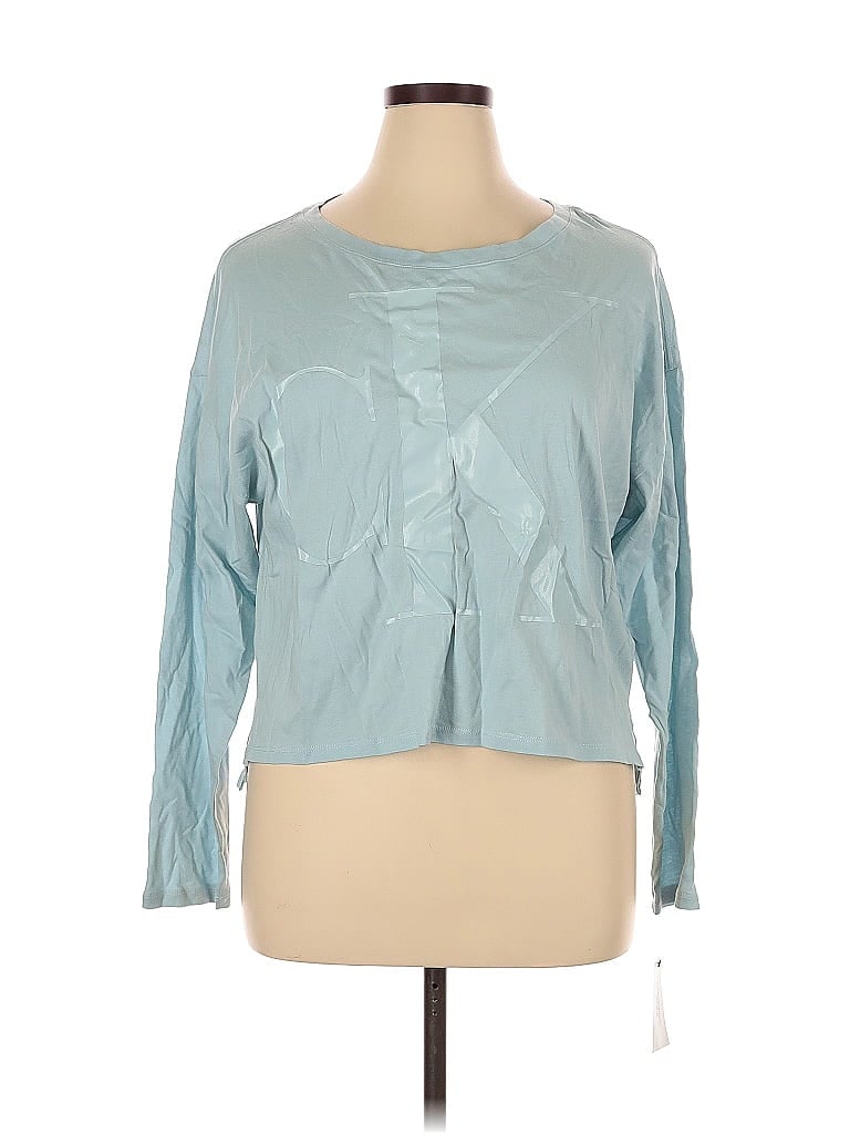 Calvin Klein Jeans Est.1978 Calvin Klein Jeans Long Sleeve T-shirt In Blue