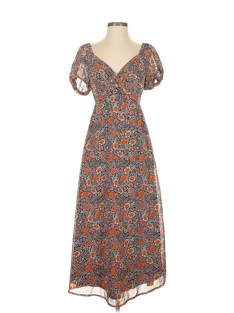 Pre-owned Sincerely Jules Casual Dress In Orange