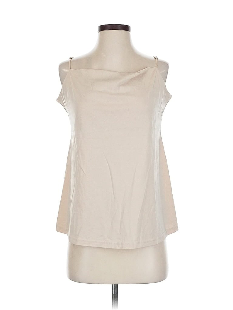 Pre-owned Vici Sleeveless T-shirt In White
