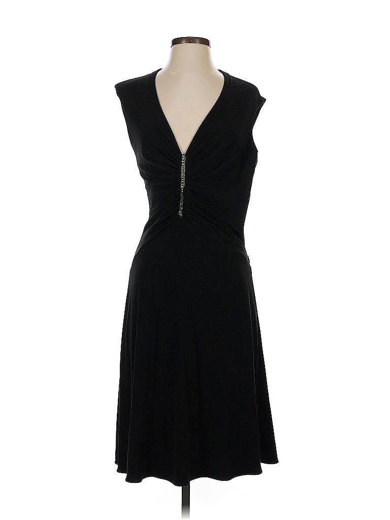 Pre-owned Laundry By Shelli Segal Cocktail Dress In Black