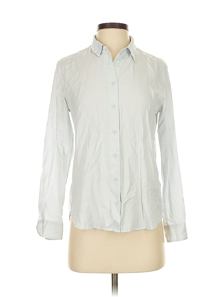 Click to view more detailed imagery on our partner's website Pre-owned Uniqlo Long Sleeve Button Down Shirt In White