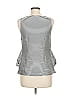 H&M 100% Polyester Black Sleeveless Top Size 6 - photo 2
