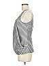 H&M 100% Polyester Black Sleeveless Top Size 6 - photo 5