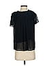 J.Crew Black Short Sleeve Blouse Size XS - photo 1