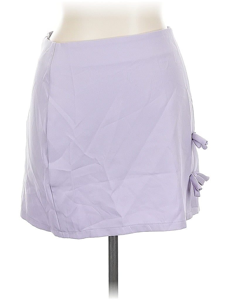 Avantlook Casual Skirt In Purple
