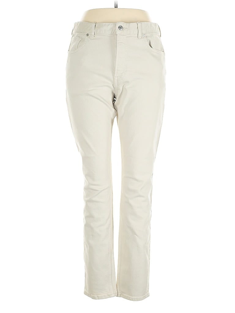 Click to view more detailed imagery on our partner's website Pre-owned Everlane Jeans In White