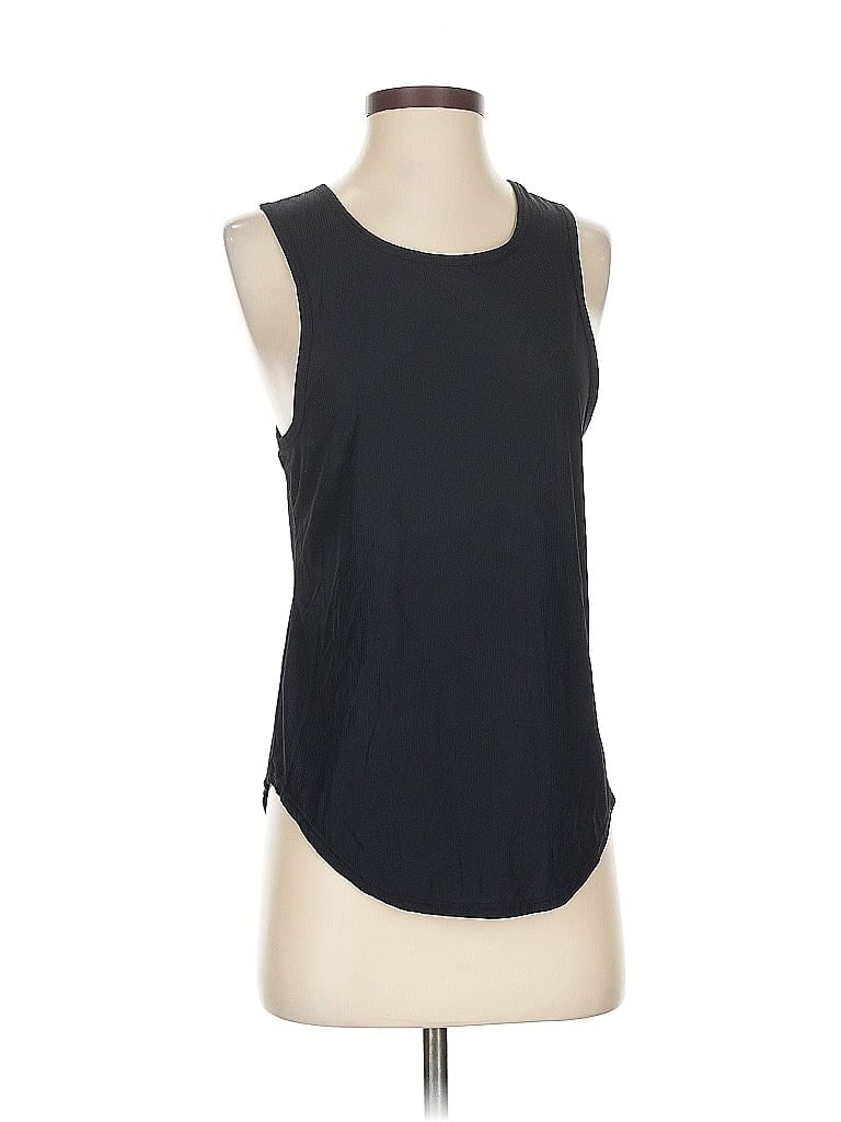 Pre-owned Zyia Active Sleeveless T-shirt In Black