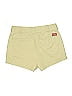 Dickies Solid Yellow Tan Khaki Shorts Size 7 - photo 2