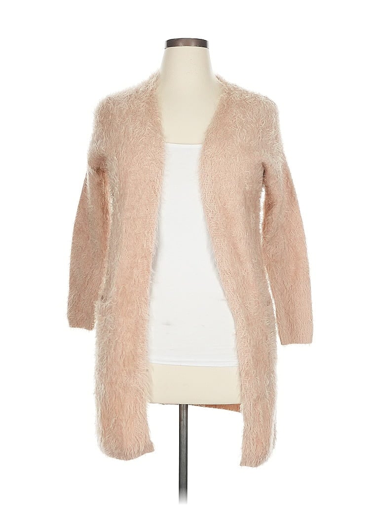 Pre-owned Assorted Brands Cardigan Sweater In Brown