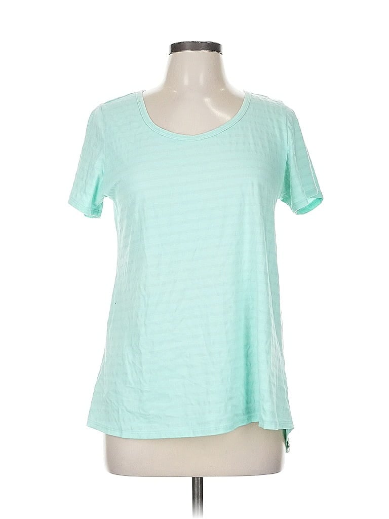 Pre-owned Lularoe Short Sleeve T-shirt In Green