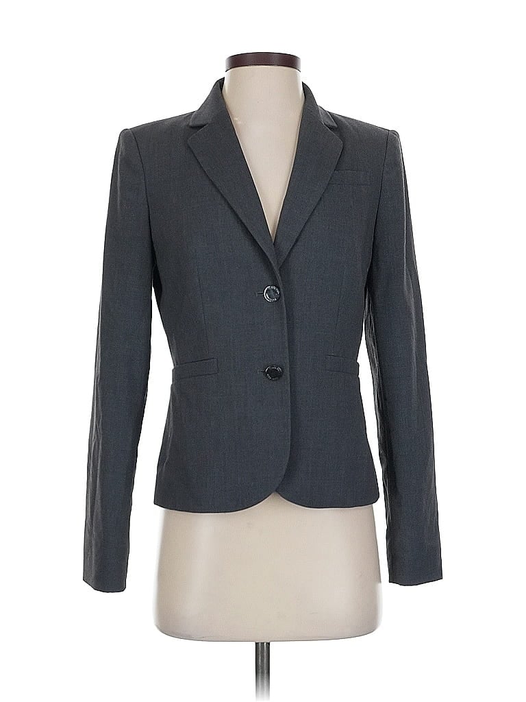 Pre-owned Calvin Klein Blazer Jacket In Gray
