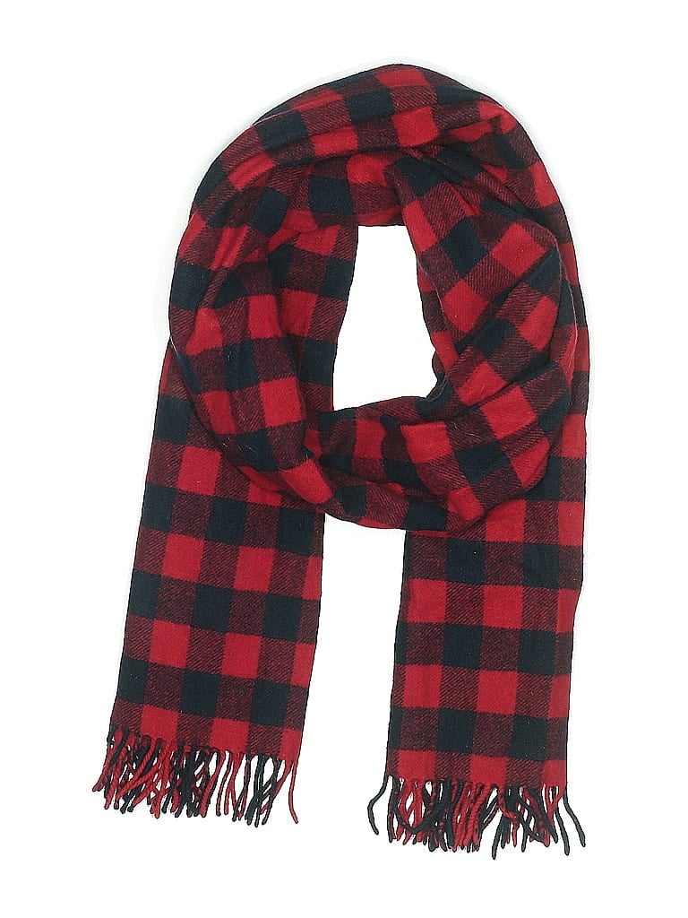 Pre-owned Unbranded Scarf In Red
