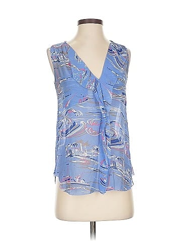 Babaton Sleeveless Silk Top (view 1)