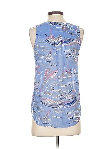 Babaton Sleeveless Silk Top (view 2)